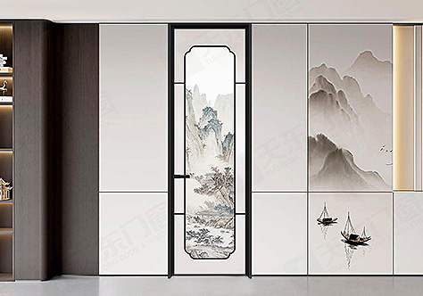 利樽·兰亭复古系列平开门